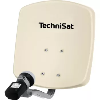 TechniSat DIGIDISH 33 antena parabólica con Satfinder V/H-LNB, beige