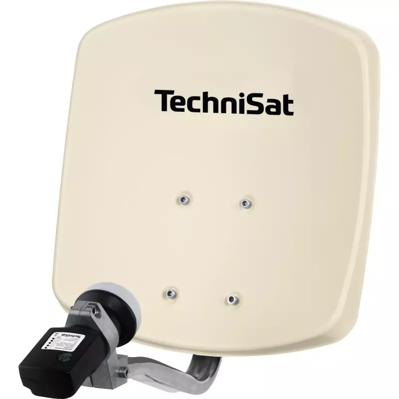 TechniSat DIGIDISH 33 antena parabólica con Satfinder V/H-LNB, beige