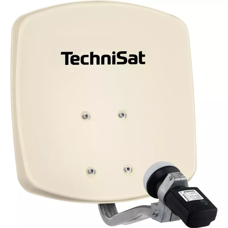 TechniSat DIGIDISH 33 antena parabólica con Satfinder V/H-LNB, beige