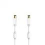 Hama 00205248 cable coaxial 5 m coax blanco