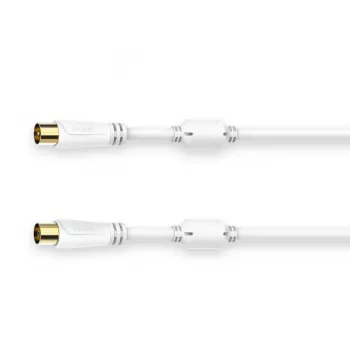 Hama 00205248 cable coaxial 5 m coax blanco