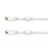 Hama 00205253 cable coaxial 5 m F blanco