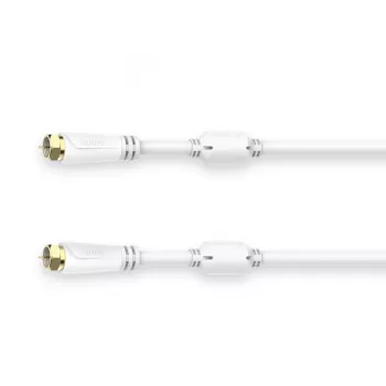 Hama 00205253 cable coaxial 5 m F blanco