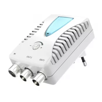 Hama 00205228 amplificador para segundo equipo 40-862 MHz, 2 salidas