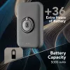 Cellularline batería externa inalámbrica MAG 5000 cargador portátil compatible con el sistema MagSafe