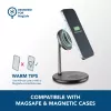 Cellularline Mag Duo cargador inalámbrico 2 en 1 base de carga inalámbrica para dispositivos Apple