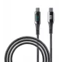 Cellularline cable con pantalla cable USB-C con pantalla LCD integrada
