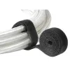 Hama 00221007 brida para cables brida de velcro nailon negro 1 ud.