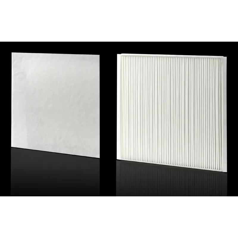 Filtro accesorio para rack Rittal 3183.125, carcasa de policarbonato/poliéster, blanco, pack de 5