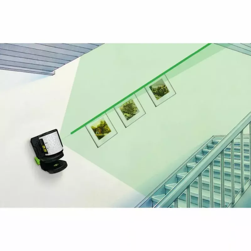 Laserliner 081.081E nivel láser, 40 m, 515 nm (< 1 mW)