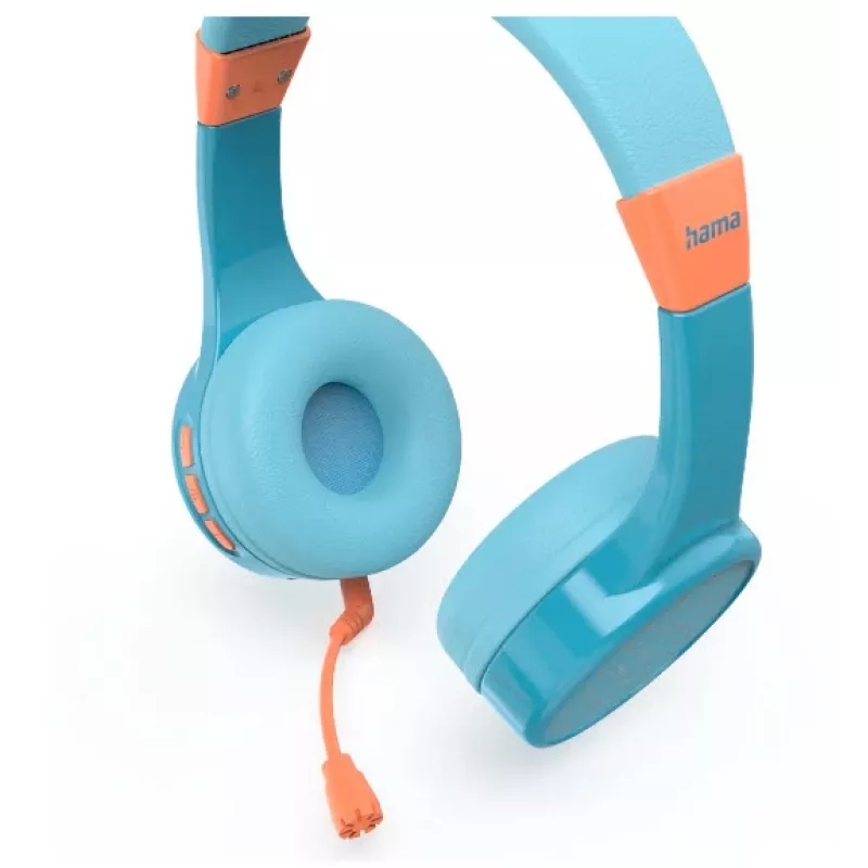 Hama Teens Guard II Auriculares inalámbricos diadema llamadas/música USB Type-C Bluetooth Azul, Naranja