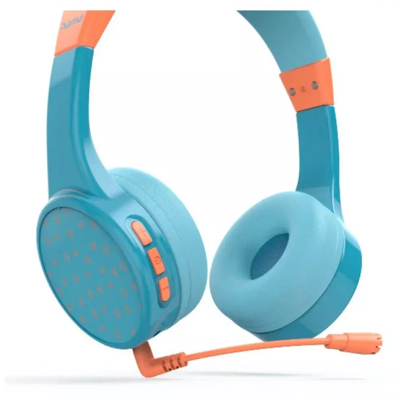 Hama Teens Guard II Auriculares inalámbricos diadema llamadas/música USB Type-C Bluetooth Azul, Naranja