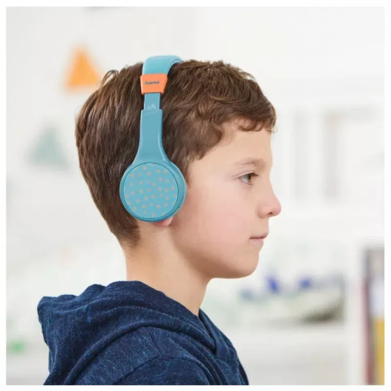 Hama Teens Guard II Auriculares inalámbricos diadema llamadas/música USB Type-C Bluetooth Azul, Naranja