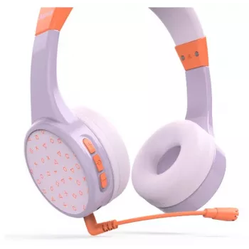 Hama Teens Guard II Auriculares inalámbricos diadema llamadas/música USB Type-C Bluetooth Naranja, Lila