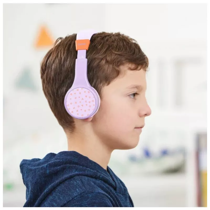 Hama Teens Guard II Auriculares inalámbricos diadema llamadas/música USB Type-C Bluetooth Naranja, Lila