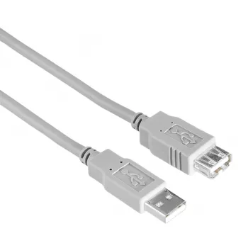 Hama 00200905 cable USB USB 2.0 1,5 m USB A gris