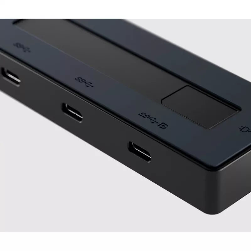 HP 4K USB-C Multiport Hub, USB Type-C, USB Type-C, 10000 Mbit/s, 3840 x 2160, negro, 65 W