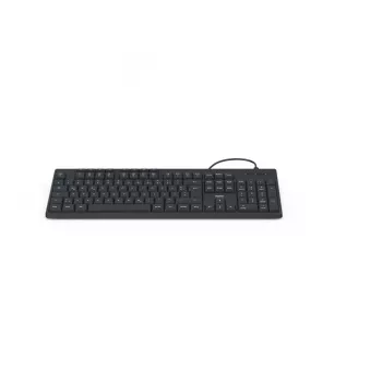 Hama CK-200 Teclado Home/Office USB QWERTZ Alemán Negro