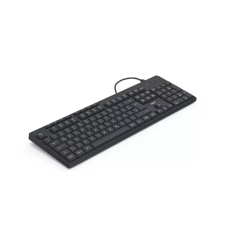Hama CK-200 Teclado Home/Office USB QWERTZ Alemán Negro