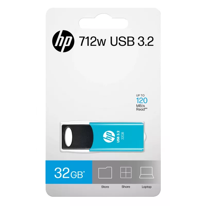 Memoria USB HP 712w 32 GB USB Type-A 3.2 Gen 1 (3.1 Gen 1) azul