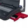GBC CombBind CB12 encuadernadora de canutillo de plástico, negro/plata