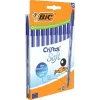Bolígrafo de palanca BIC 516357 azul transparente 10 uds.