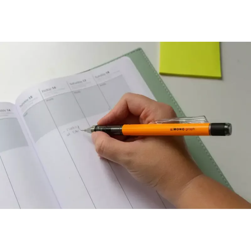 Portaminas Tombow MONO graph 0.7 mm blanco