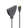 Hama 4K conmutador HDMI 3x1, 3x HDMI hembra a 1x HDMI macho (00205101)