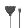Hama 4K conmutador HDMI 3x1, 3x HDMI hembra a 1x HDMI macho (00205101)