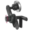 Hama 00201988 Soporte activo para teléfono móvil/smartphone Negro, Plateado