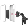 Hama 00201988 Soporte activo para teléfono móvil/smartphone Negro, Plateado