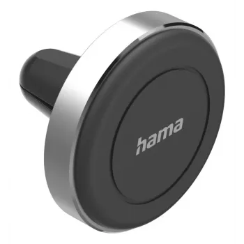 Hama Soporte magnético pasivo para teléfono móvil/smartphone Negro, Plateado