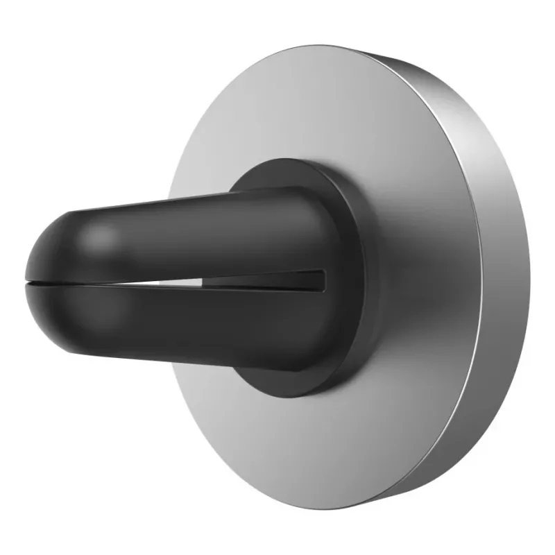 Hama Soporte magnético pasivo para teléfono móvil/smartphone Negro, Plateado