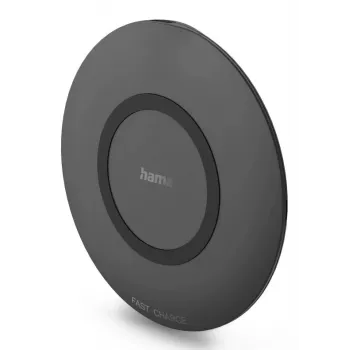 Hama 00201746 Cargador móvil para smartphone Negro Carga inalámbrica Función de carga rápida Interior