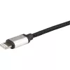 Cable Lightning Renkforce RF-4683966 3m negro plata