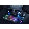 Teclado gaming Trust GXT 856 Torac USB QWERTZ Alemán Negro RGB LED