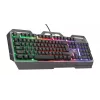 Teclado gaming Trust GXT 856 Torac USB QWERTZ Alemán Negro RGB LED