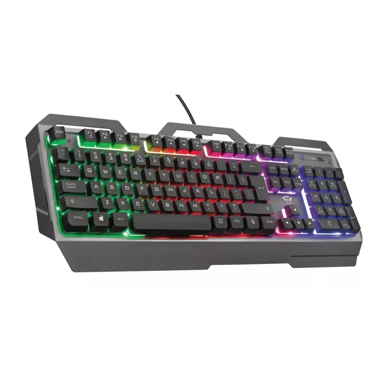 Teclado gaming Trust GXT 856 Torac USB QWERTZ Alemán Negro RGB LED