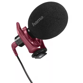 Micrófono para móvil Hama RMN Uni negro, -32 dB, 20–20000 Hz
