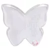 Marco de fotos individual Hama Butterfly rosa, transparente