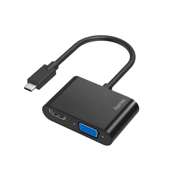 Adaptador gráfico USB Hama 00200313 4096 x 2160 píxeles negro