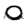 Cable de audio XLR 3 polos Omnitronic 3022050R 5 m negro