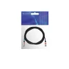 Cable de audio XLR 3 polos Omnitronic 3022052R 7,5 m negro