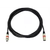 Cable de audio XLR 3 polos Omnitronic 3022052R 7,5 m negro