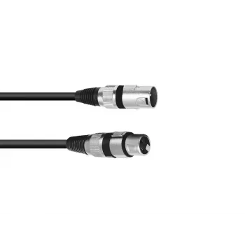 Cable de audio Omnitronic 30220590 25 m XLR 3 polos negro