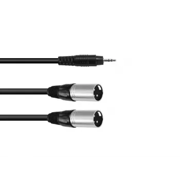 Cable de audio 3 m Omnitronic 30225157