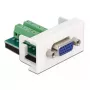 Conector hembra VGA a regleta de bornes módulo DeLOCK Easy 45 81346