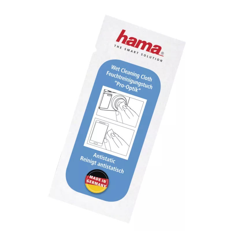 Hama Pro-Optik Microfibra, Papel-Gris 1 ud.
