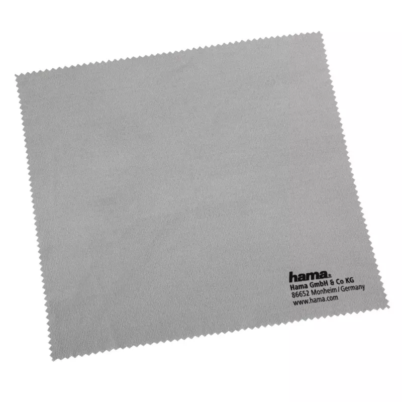 Hama Pro-Optik Microfibra, Papel-Gris 1 ud.