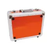 Maletín rígido Roadinger 3012205A para discos de vinilo Rojo 425x380x175 mm